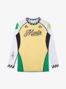 MANTO rashguard CROSS - yellow